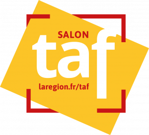 Logo du salon TAF organisé par la région Occitanie
