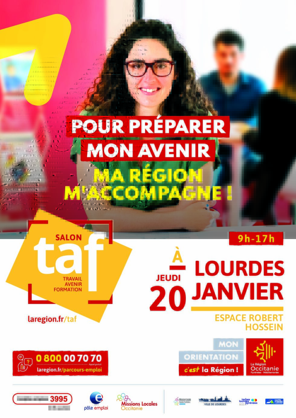 Affiche du Salon TAF Lourdes 2022